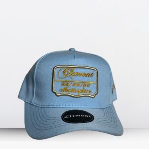 Gorra Multimarca Cle Azul y Dorado