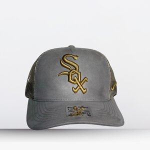 Gorra Beisbolera Sox Gris