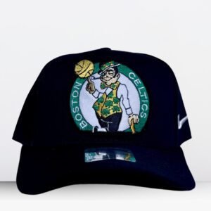Gorra Beisbolera Celtics Negra