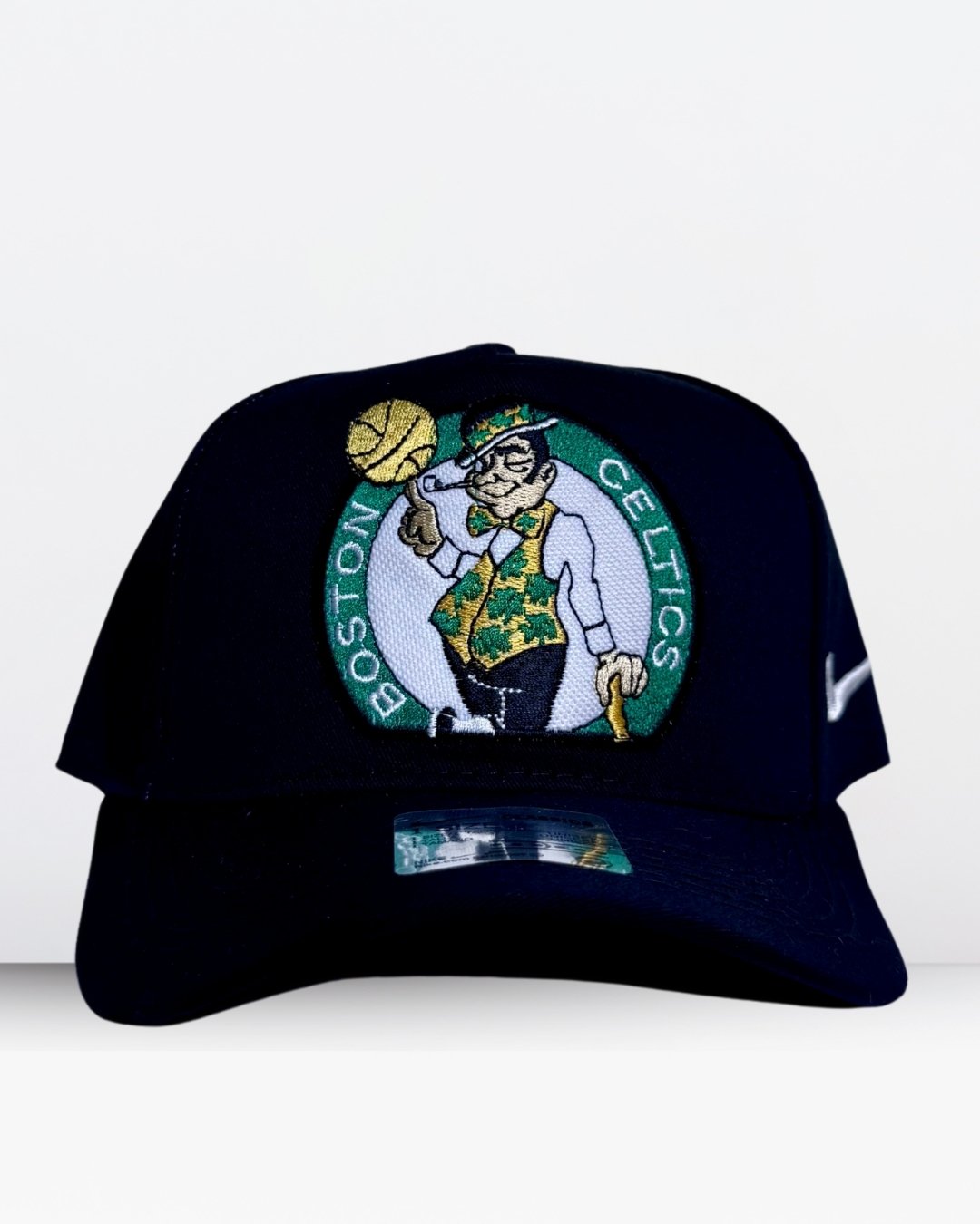 Gorra Beisbolera Celtics Negra