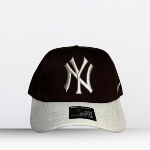 Gorra Beisbolera NY Marrón